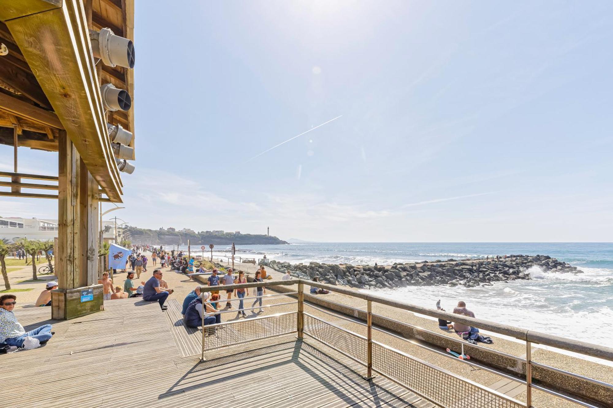 Golden Sand Anglet Biarritz - Front De Mer - Parking Privatif Gratuit מראה חיצוני תמונה